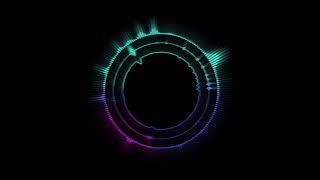 🔈🎶 Blue Purple Spectrum DJ Equalizer Ring VJ Loop Video Background for Edits