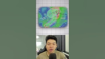 Bão số 15 luẩn quẩn trên biển, gặp áp thấp nhiệt đới đi ngược lên #shorts