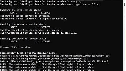 How to Reset Windows Update in Windows 10 & 11