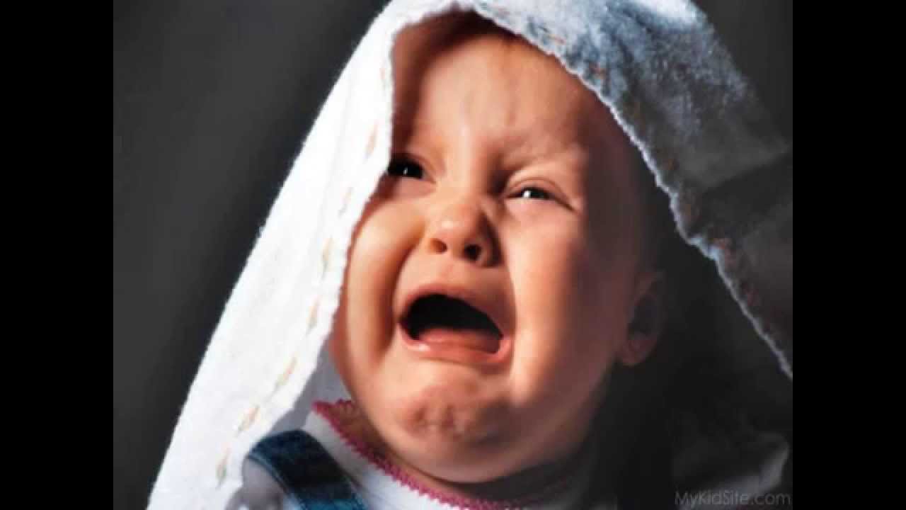 cute baby crying