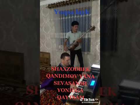 Shaxzodbek Qandimov Yana Sevasanmi Yoninga Qaytsam Jonli Ijro