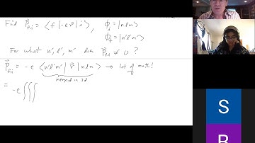 Phys  137B #17 Optical selection rules, Scattering