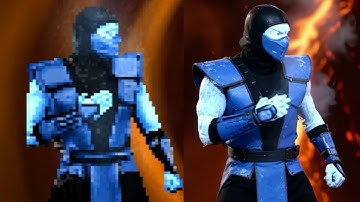 7 Sub-Zero Variations — WAN 2.2 Upscale Remake | Mortal Kombat