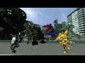 bayverse transformers fight each other