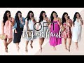 LOFT SPRING DRESS TRY ON HAUL 2021 | CURVY MIDSIZE CUTE + CASUAL SPRING OUTFIT IDEAS | queencarlene