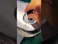 The process of smoothing iron springs using a unique automatic machine #shorts