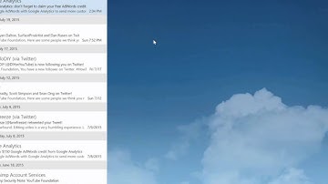 The Mail app in Windows 10