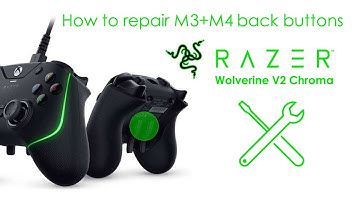 Razor Wolverine V2 Chroma back button replacement