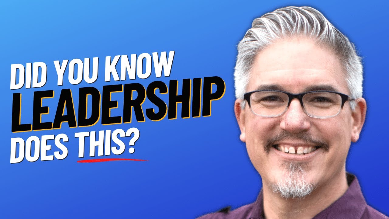 Did You Know This About Leadership? YouTube