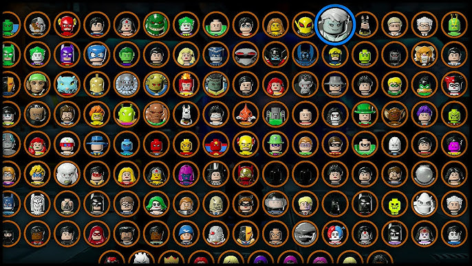 EVERY CHARACTER in LEGO Batman 2: DC Super Heroes (2012) 