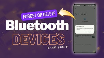How to Delete/Forget a Bluetooth Device on Google Pixel 8