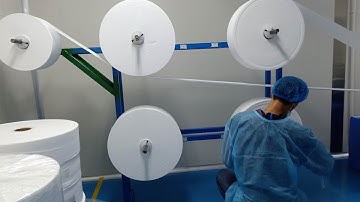 3D KN95 mask machine with external aluminium nose clip