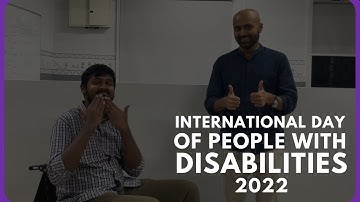 International Day of People with Disabilities 2022