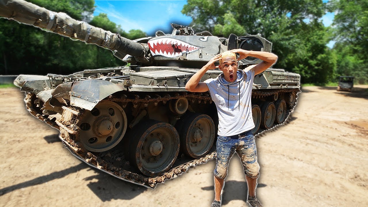 Ich Flog In Die Usa Kaufte Ein Panzer Um Dann Uber Ein Auto Zu Fahren Youtube