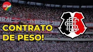 SANTA CRUZ fecha contrato com grande patrocinador