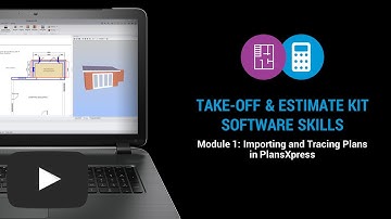 Take off and Estimate Software Skills - Module 1