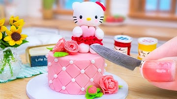 So Tasty Hello Kitty Cake Tutorials 🍰 Fancy Fondant Cake Decorating Ideas 🍰 Mini Yummy Recipes