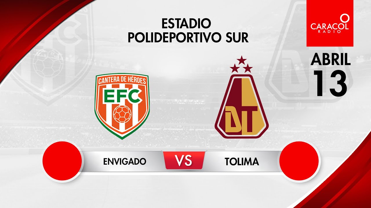 EN VIVO | Envigado vs Tolima - Liga Colombiana por el Fenómeno del ...