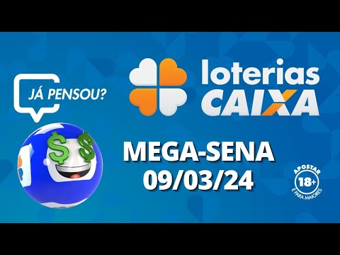 Resultado da Mega-Sena - Concurso nº 2698 - 09/03/2024