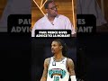 Paul gives advice to #JaMorant 💯