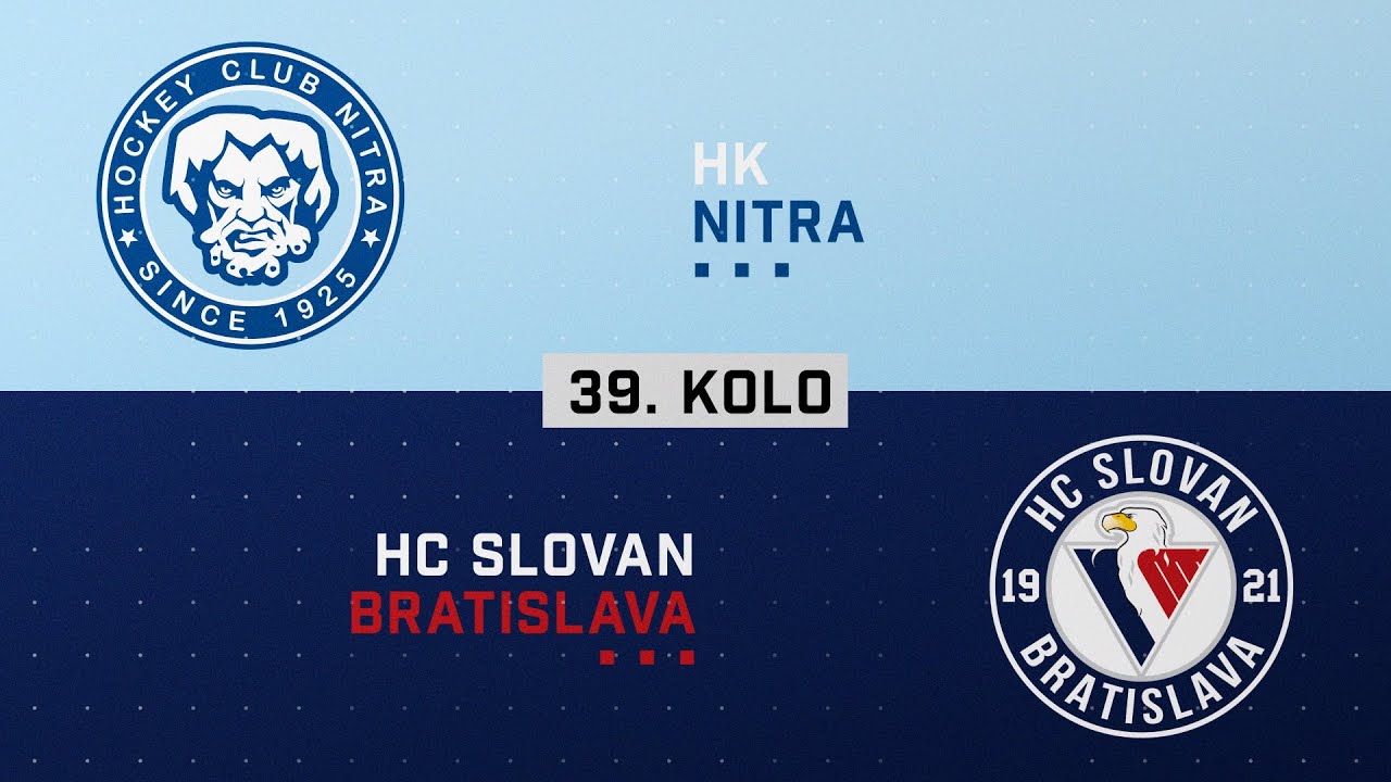 39.kolo HK Nitra - HC Slovan Bratislava HIGHLIGHTS