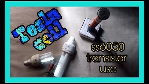 How to make a Tesla coil using transistor s8050/ss8050