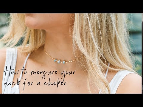 Choker Necklace Lengths: How to Size and Wear a Choker – Bryan