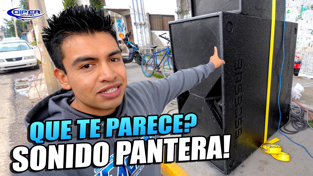 LE SUBIMOS DURO A ESTE EQUIPO DE AUDIO NUEVO! SONIDO PANTERA