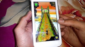 Temple Run 2 Running on Micromax Canvas 2 Plus A110Q [HD]