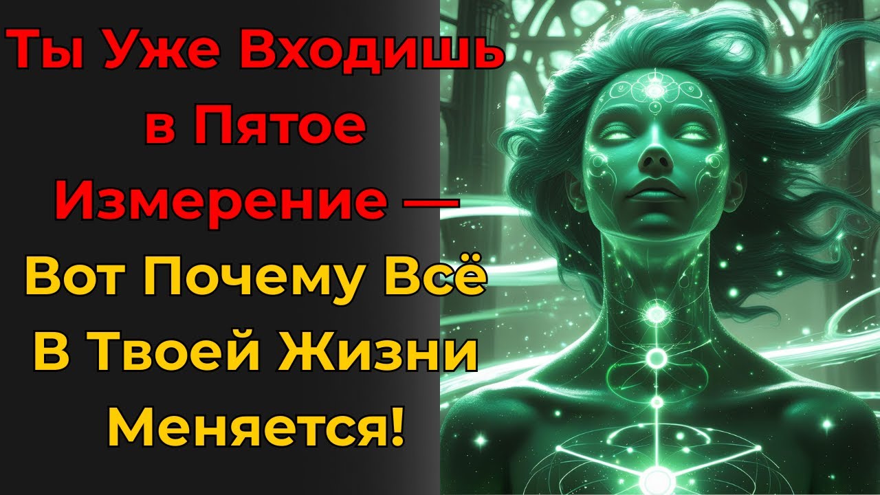 Избранный, Твоё Тело Уже Входит в Пятое Измерение — Вот Что Ты Начнёшь Чувствовать