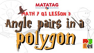 How to Measure Angle Pairs in a Polygon like A PRO MATATAG Math 7