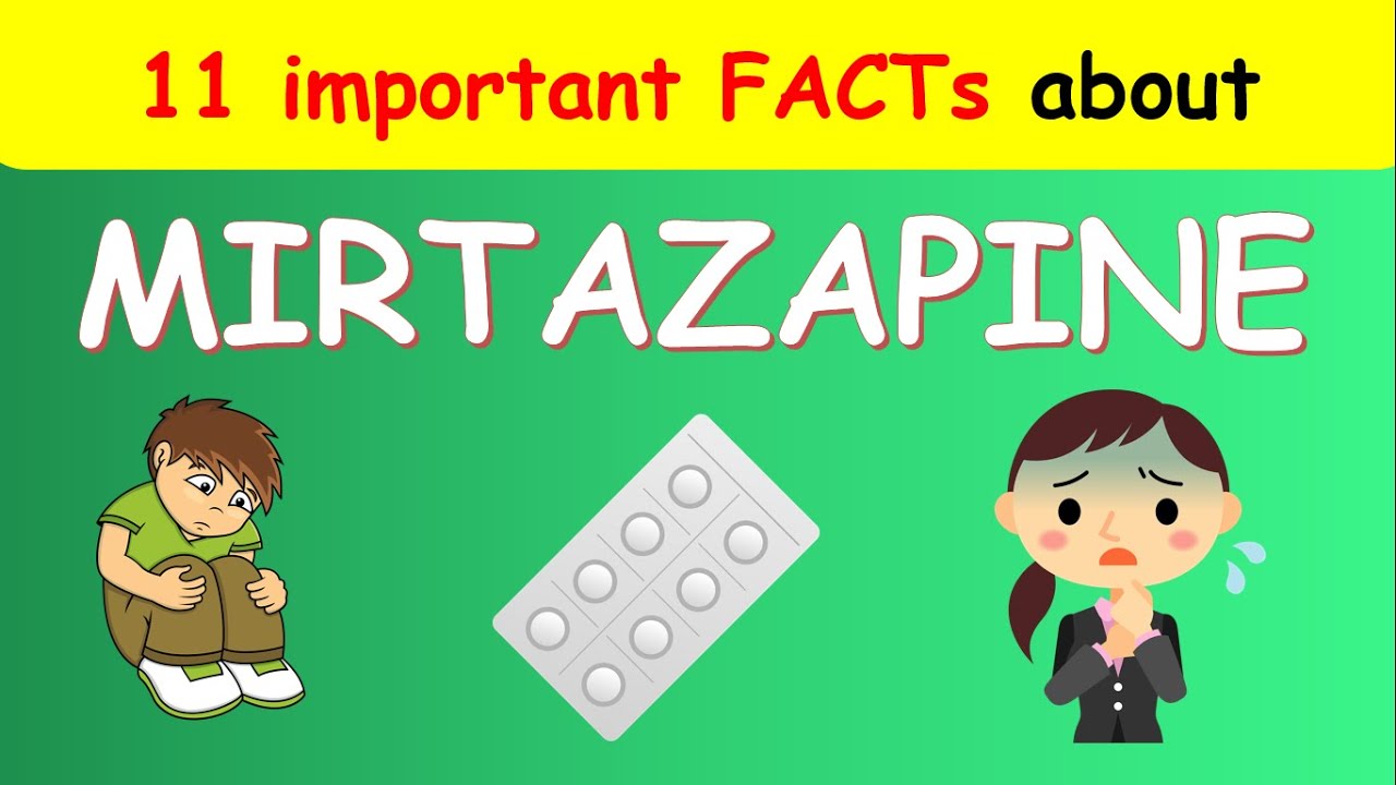 Mirtazapine (Remeron) 15 mg and 30 mg | Antidepressant for sleep