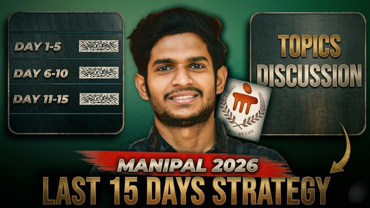 MET Last 15 Days Strategy Plan [ 15 Days = 150 Marks Guaranteed ] - YouTube