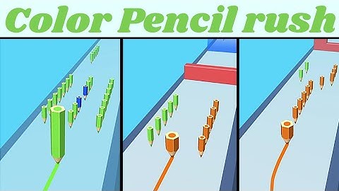 Color Pencil Run Latest Android Gameplay Max Level walkthrough