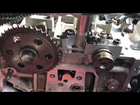 How to install a   VVT  Actuator and Timing chain PART 1 Mazda 2.3 l Turbo engine