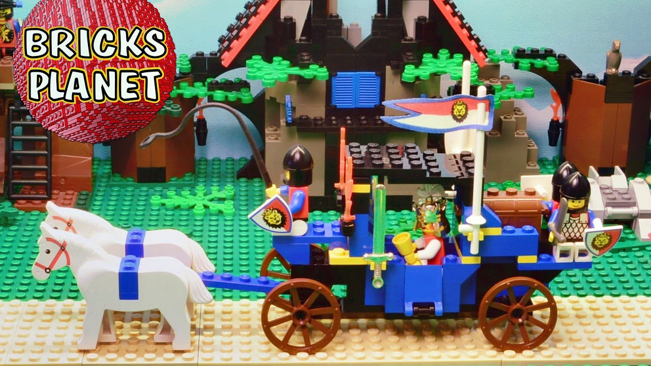 Kings Carriage 6044 LEGO Castle   Stop Motion Review