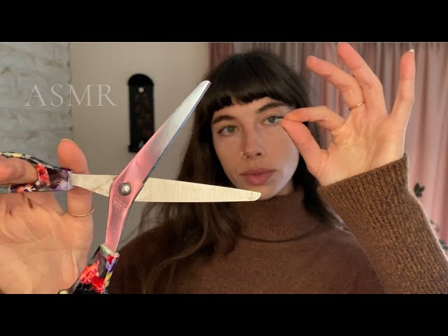 ASMR Reiki ~ Cord cutting | Removing negative attachments from your energy | Scissor sounds