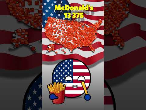 McDonald's VS Pizza #countryballs