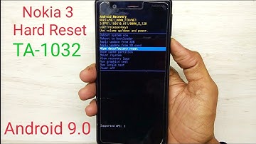 Nokia 3 (TA-1032)Hard Reset || Pattern Unlock