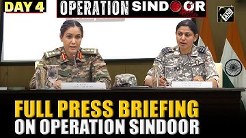 Full Press Conference: Operation Sindoor | MEA, Indian Army, IAF, hold joint briefing | Pakistan