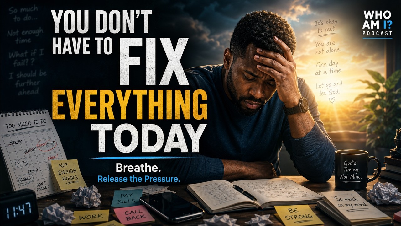 You Don’t Have to Fix Everything Today | Find Peace When Life Feels ...