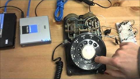 Rotary phone (pulse dial) to tone (DTMF) converter
