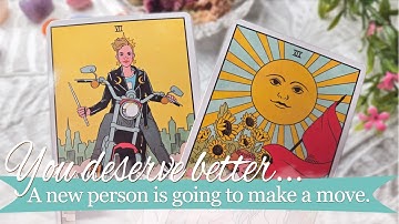 They know you deserve better. A new person is going to make a move! 🚗🌞