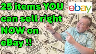 25 items that you can sell today on eBay