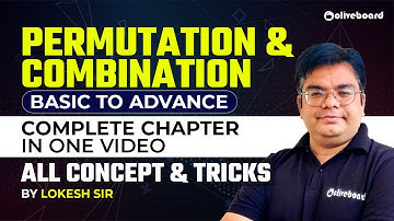 Permutation and Combination For Banking Exams | Basic To Advance | Complete Chapter | By Lokesh Sir