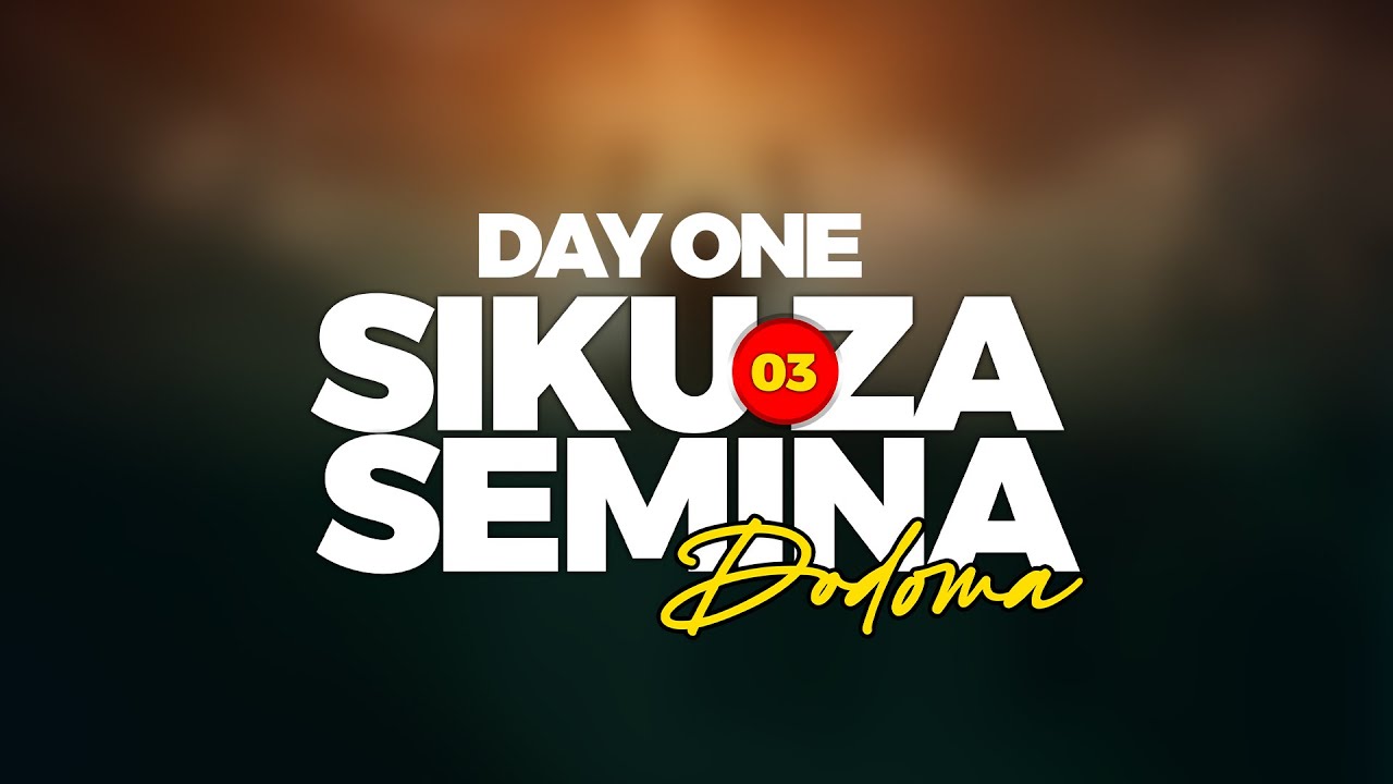 SEMINA DODOMA (MAUTI NAYONGOJEA-day One)-  PASTOR SUNBELLA KYANDO