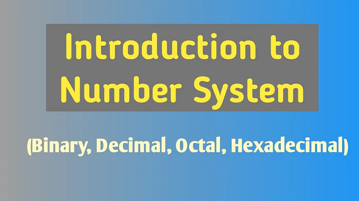 Lec -1: Introduction to Number System( Binary, Decimal, Octal, Hexadecimal ) in malayalam.