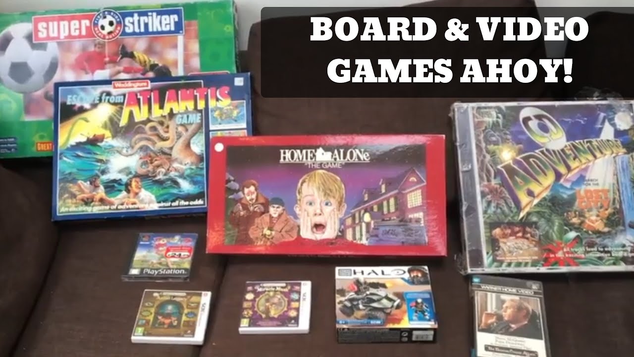 EXTRA DOSH - Car Boot Sale Haul (Video games, board games, etc) - eBay Reselling Video