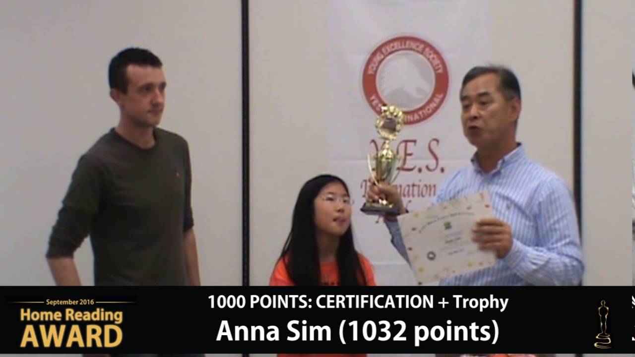 2019년 9월달 홈리딩 시상식