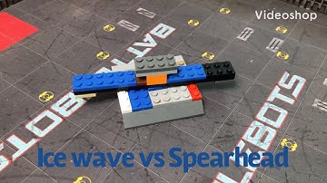 LEGO Battlebots ICE wave vs Spearhead